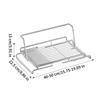 Telescopic Water Trough Drainage Frame Over Sink Drying Rack Expandable Stainless Steel Dish Holder Stink Drainer Rack