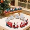 Christmas Train Merry Christmas Decoration Mini Christmas Tree Reindeer for Home Xmas Navidad Noel Gifts Happy New Year Gifts
