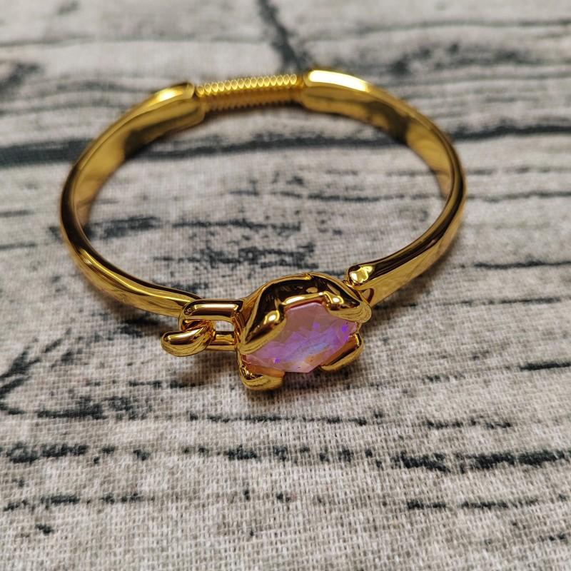 

Синий розовый кристалл браслет ювелирные изделия легкие роскошные высококачественные знаменитые аксессуары прилив