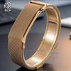 Metallschutzhülle Milanese Armbänder für Google Fitbit Air Zubehör Verstellbare Edelstahlarmbänder Business-Armbänder