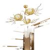 Modern Led Living Dining Room Kitchen Chandeliers Gold Bird Nest Egg Glass Ball Pendant Light Bedroom Loft Ceiling Hanghing Lamp