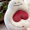 Embrace Love Pillow  Valentine's Day Soft Stuffed Plush Toys Creative Love Heart Plushies Doll Romantic Gifts For Girls