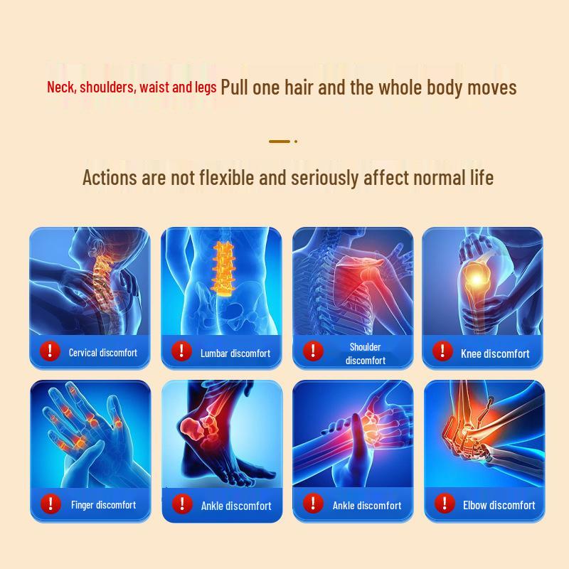 Jingfutang Muscle Relaxing Heating Cream for Neck, Shoulder, Waist, and Joint Pain Relief.