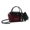Gucci DIY Style Cosmetic Bag Canvas Handbag Crossbody Dustproof Storage Portable Scarlet Collection Renewal Scarlet Collection