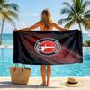 Charlton Athletic FC Druck Schnelltrocknendes Strandtuch Mikrofaser Saugfähig Tragbares Reise-Schwimmtuch
