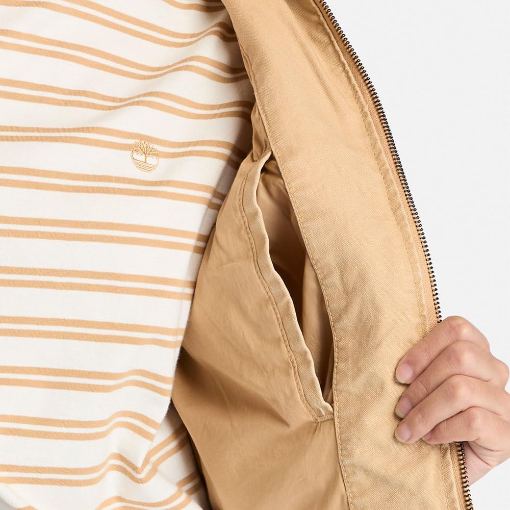 Timberland Women's Light Wheat Boot, Washed Canvas, Size L, TB0A5VJ7EH31