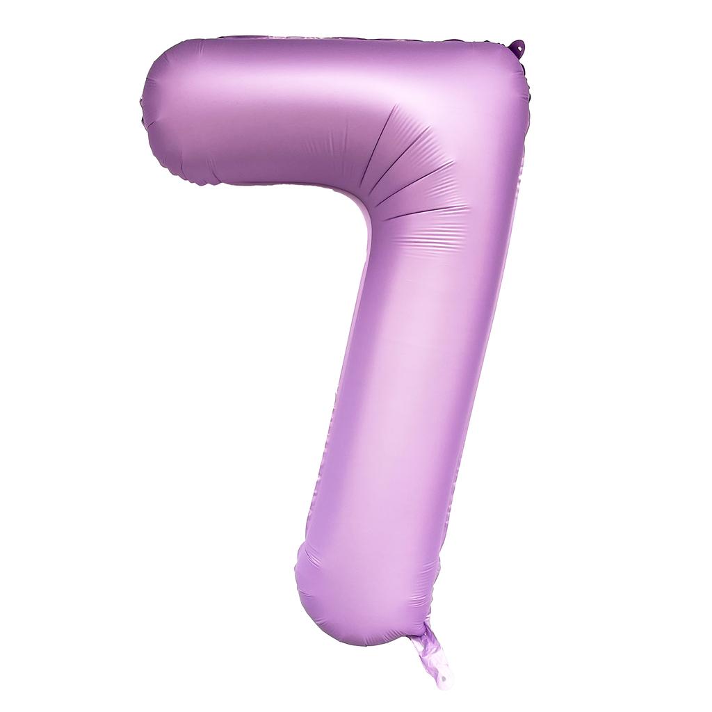 40 inch 0-9 Matte Purple Number Balloons Helium Foil Mylar Balloon Birthday Party banquet Decoration
