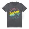 90210 Color Blend Logo T-Shirt S-2XL , Charcoal