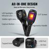 Thermal Imaging Camera, 320 x 240 Pixels Super Resolution with 2MP Visual Camera, 25Hz Refresh Rate Infrared Camera with -4℉~1022℉ Temp, 64G SD Card