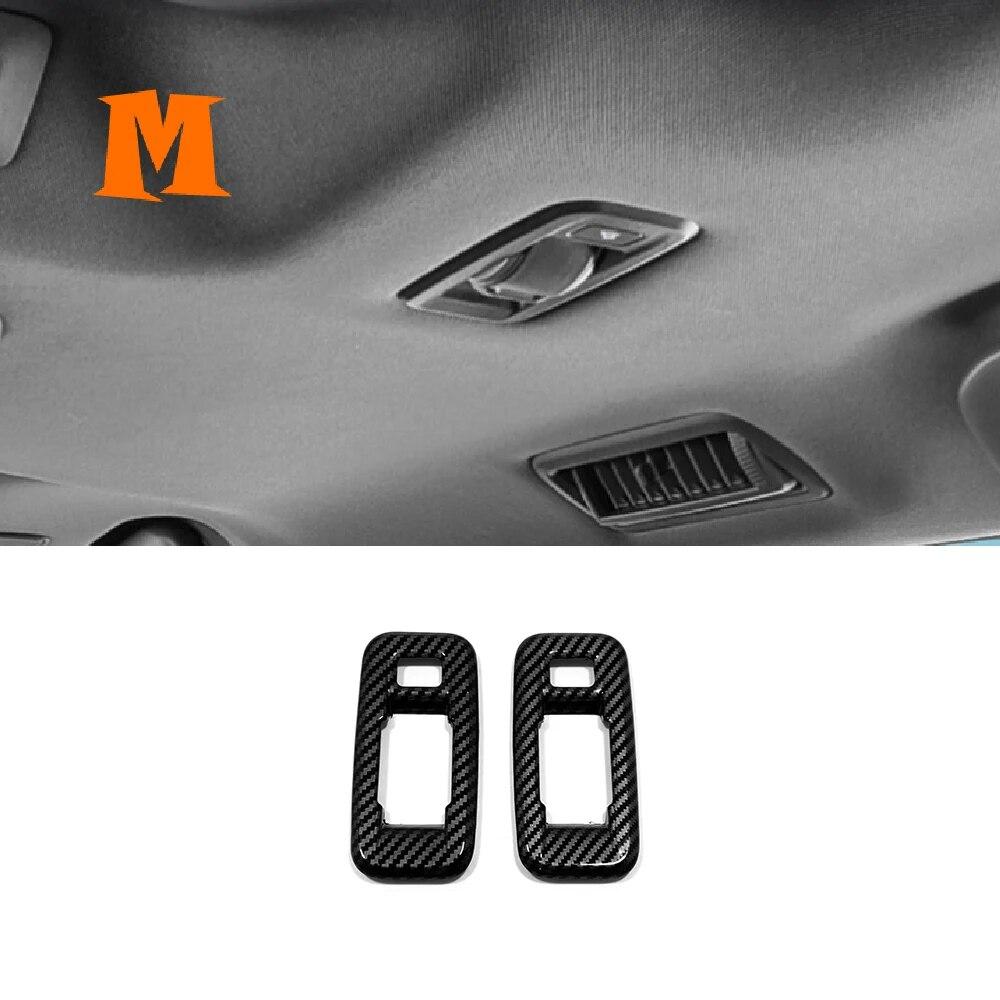 Carbon Fiber For Toyota Sienna  2022 Interior Accessories Car Gear Shift Box Armrest Box Panel Frame Decor Sticker Cover