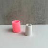 DIY Casting Mould Cylinders Candle Holder Silicone Crafts Pendants 3D Cylinders Holder Moulds Candle Decorations Tool