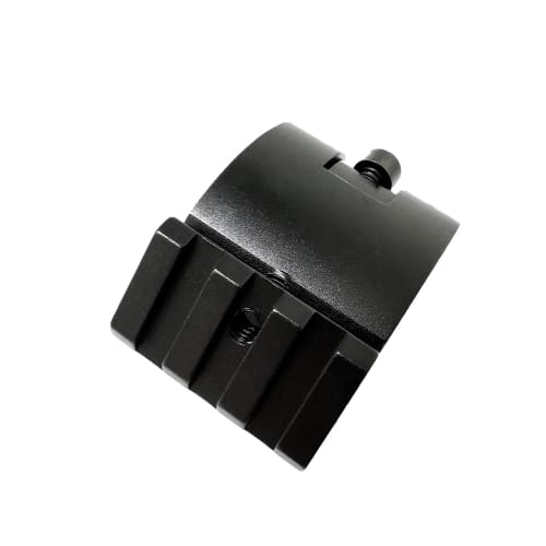 Haoguizheng Ultra Low Profile Offset Picatinny 45 20mm Rail Mount (Black)