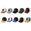 Cap Color Contrast Embroidery Duckbill Hat High Top Mesh Cap Face Slimming Curved Brim Sun Hat Poker Embroidered Baseball