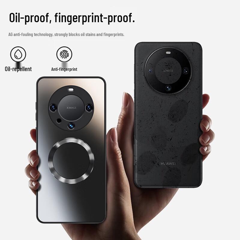 Neyaa Magnetic AG Matte Phone Case with Optional Kickstand for Huawei Mate