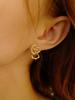 Drop Heart Earring