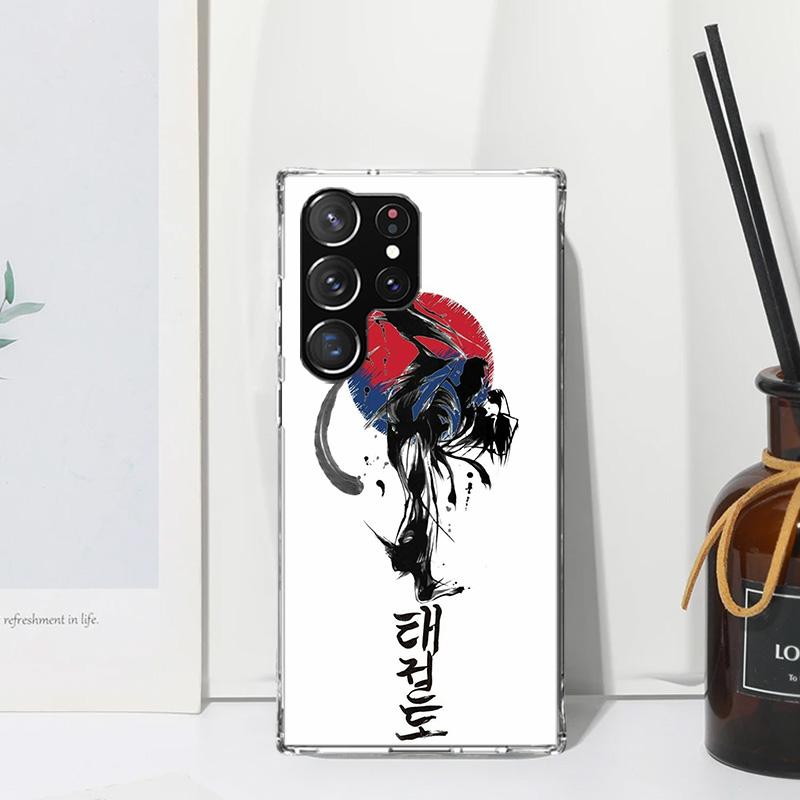 Oyama Kyokushin Karate Handyhülle Für Samsung Galaxy S25 S24 S23 S22 Ultra S21 FE S20 Plus S10 + S10E Kunst Fundas Rückseite S24