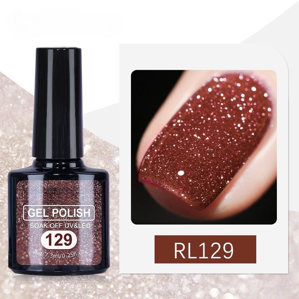 7.5Ml Glitter Gel Nail Polish Soak Off Uv Led Gel Varnish Nail Art Manicures