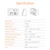NEO Coolcam Tuya Smart Life Zigbee Temperature And Humidity Sensor Indoor Hygrometer Thermometer With LCD Display