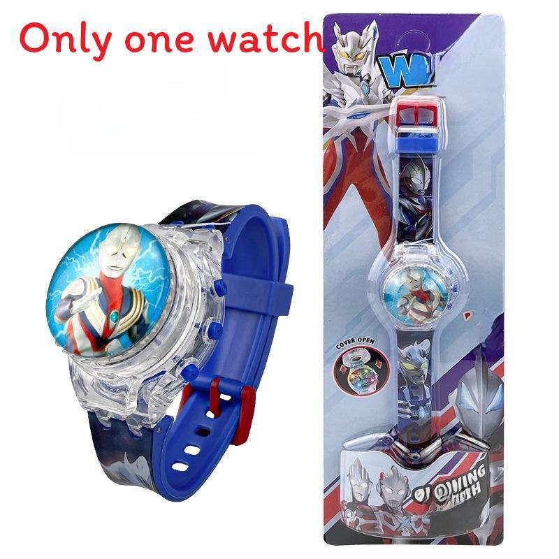 Hello Kitty Otočný flip kryt Lehký hudební hodinky Pro děti Interaktivní Decora