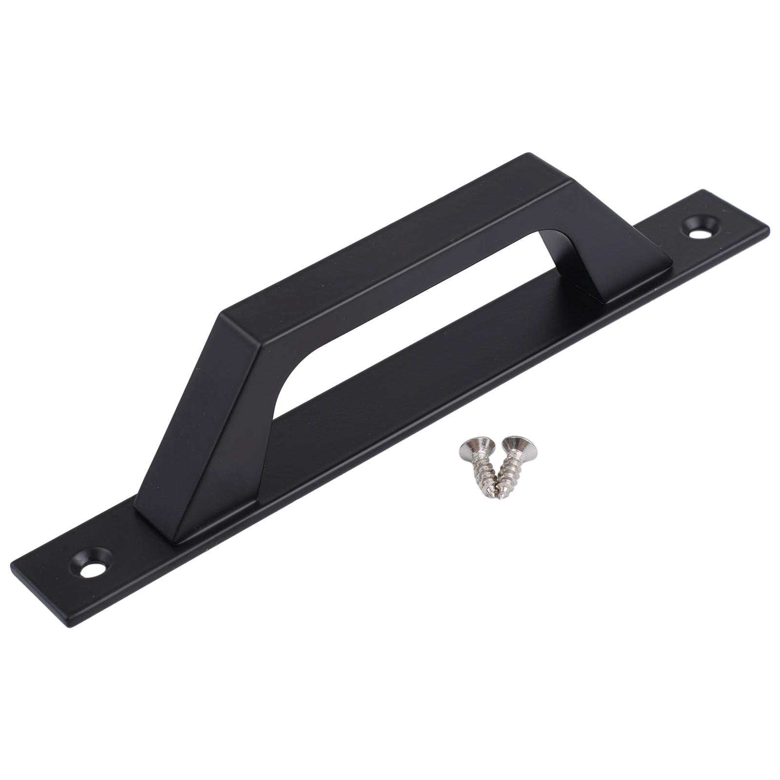 

2pcs Sliding Door Handle Aluminum Alloy Pull Push Door Handle Gate Toilet Door Cabinet Window Handles Barn Doors Grip Hardware чёрный