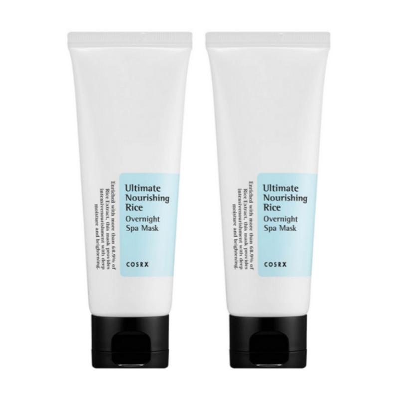 

COSRX Ultimate Nourishing Rice Overnight Spa Mask 60ml × 2
