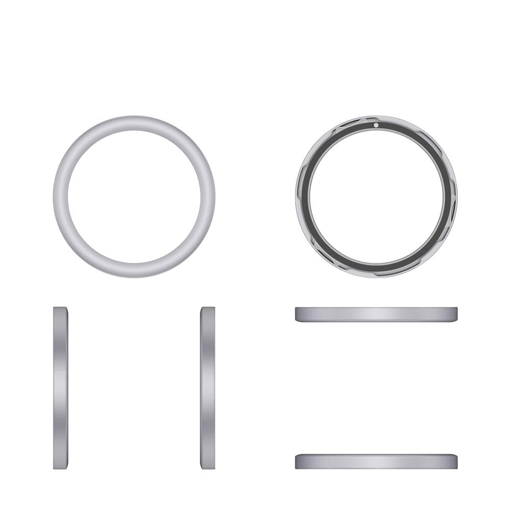 Lünette für Nothing CMF Watch Pro 2 Smartwatch Metallgehäuse Lünettengehäuse Einfarbige Ersatz-Hartschalenhülle 5 FARBEN Sind Verfügbar