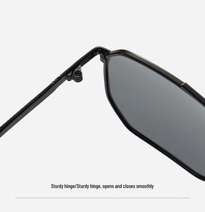 2025 Best-Selling Men's Metal HD Polarized Sunglasses with UV Protection for Travel, Driving, and Fishing
