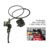 43mm Left Hydraulic Brake Master Caliper Rear Hand Hydraulic Disc Brake Assembly For Most Dirt Bikes ATV Quad 110cc 125cc 140cc