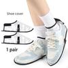 1 par frisörskoskydd Fötter för Män Kvinnor Dammisolerande Skoskydd Hårfärg