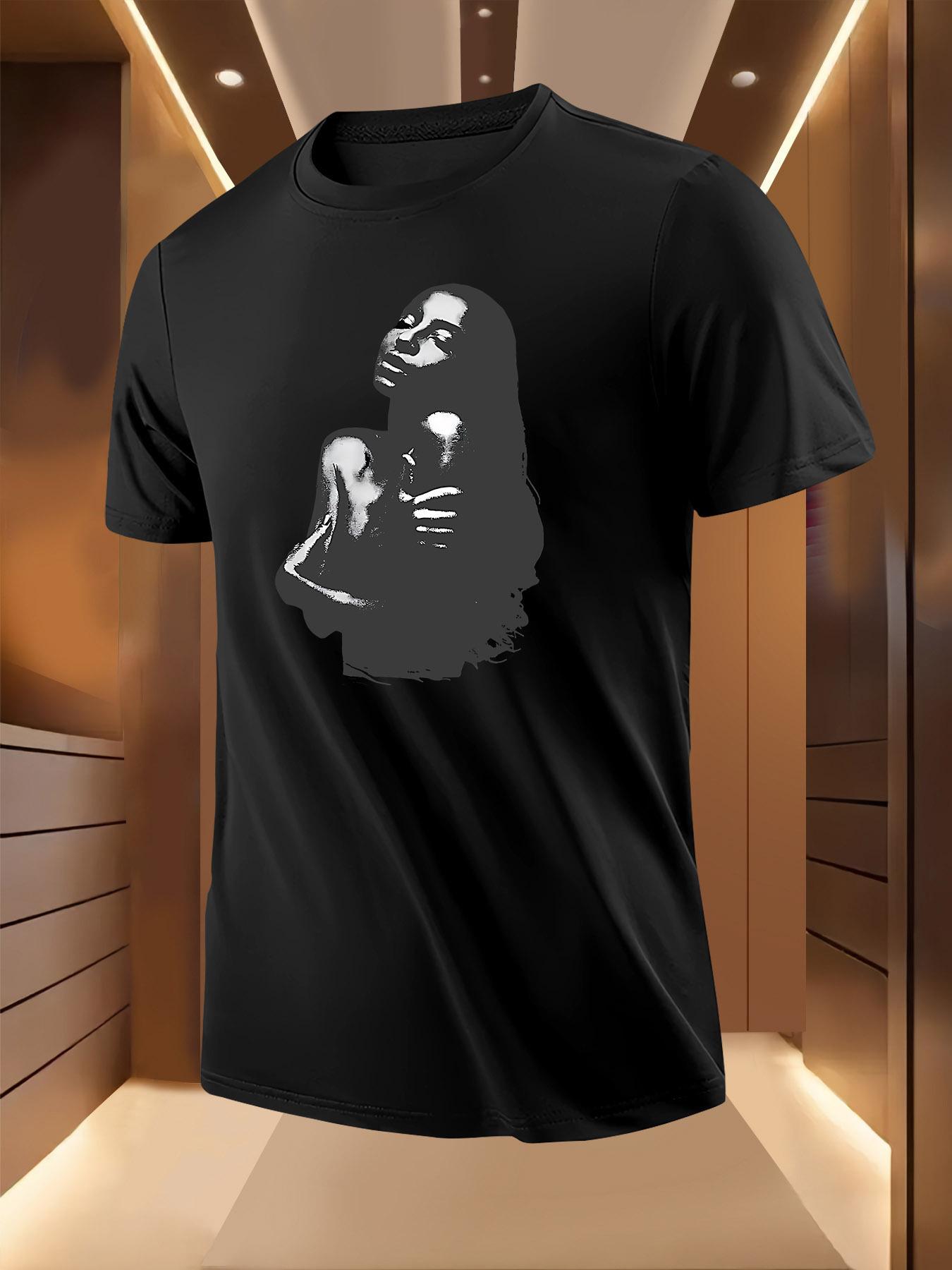 Black Graphic Tshirt Graphic Tshirt - Lightweight Breatha... XXXXL