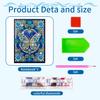 Diamond Painting DIY Notebook: Special-Shaped Shiny Design, 50 Pages, Perfect Christmas Holiday Gift