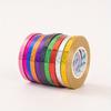 10-Colour Laser Ribbons (20pcs/Set) – Festive Party Decor Supplies for Balloon Strings, Crafts & Gift Wrapping