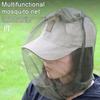 Fishing Head Net Breathable Fine Mesh Flying Animal Protection Men Women Outdoor Activity Hiking Camping Climbing Face Netting Head Cover