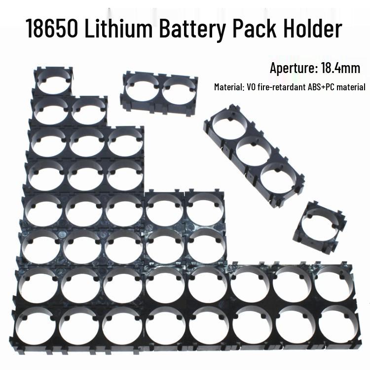 18650 Lithium Battery Holder for Single, Double, Triple Cells (3x4, 3x5, 4x5) Fixing Bracket