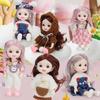 Fashionable Toddlers Mini Dolls for Little Girl Toy Collection 3D Eye Cute Dolls