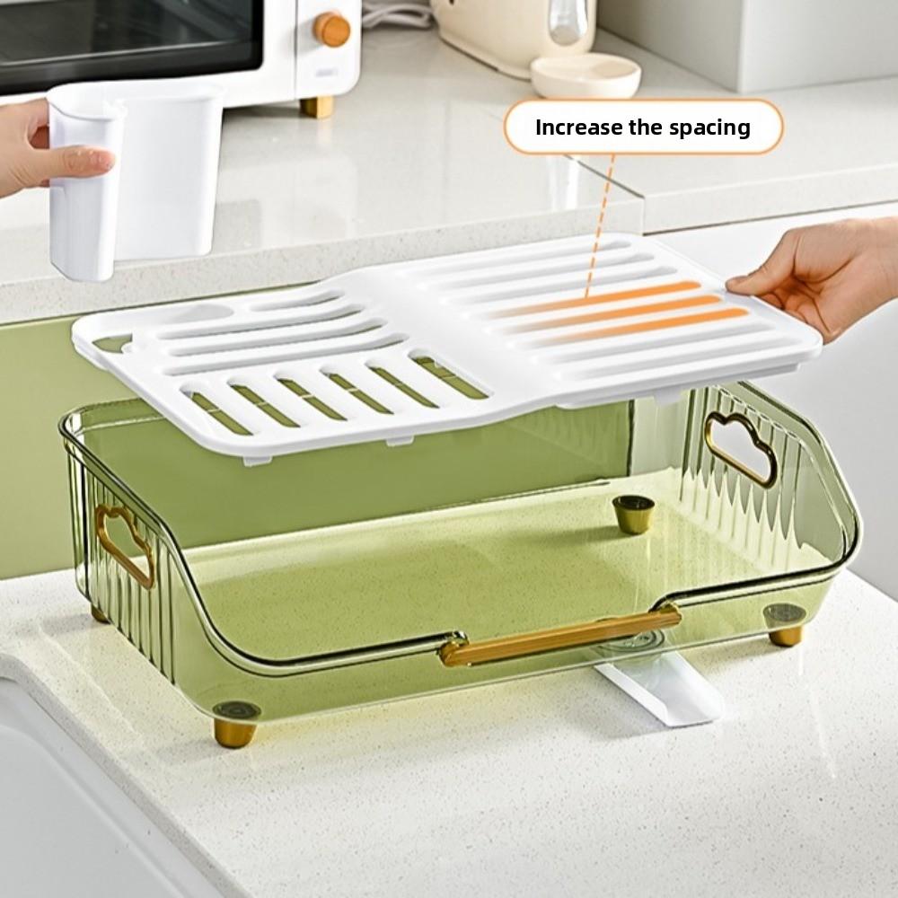 Tableware Storage Cutlery Holder Chopstick Basket Tube Bowl Storage Shelf  Bathroom