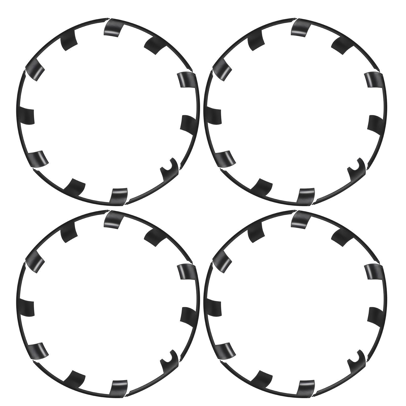 

21-дюймовый защитный кожух для обода колеса, устойчивый к царапинам, замена колпака обода для Tesla Model Y Performance 2025–2025 матовый черный