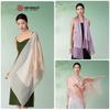 Xiuniang Su Embroidery Mulberry Silk Scarf & Shawl Gift Set