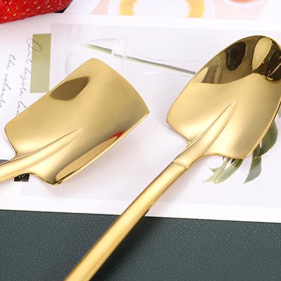 Nerezová dezertní lopata na led Lopatka na kávu Home Cream Lžíce Kuchyňský gadget