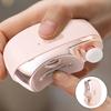 3-in-1 Electric Nail Clipper - USB Rechargeable with Polish & Light for Easy Nail Care