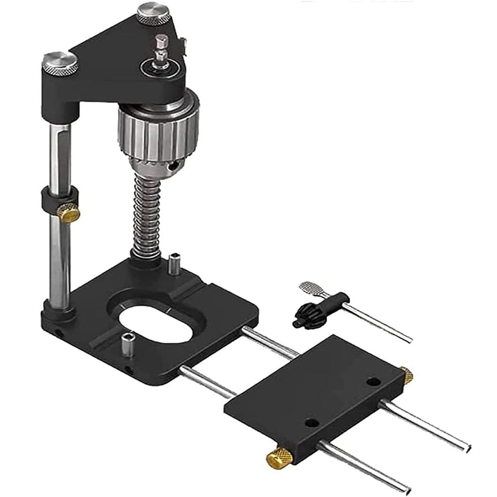 Tragbarer Bohrer-Locator, Präzisions-Locator, Holzbearbeitungs-Locator, praktischer, arbeitssparender Kunststoff-Holzbearbeitungs-Bohrschablonenführer, Heimwerkzeuge