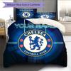 Set Copripiumino Trapuntato con Nome Personalizzato e Motivo Chelsea Football Club Decorazione per la Casa Regalo (1 * copripiumino + 2 * federe senza imbottitura).xwn