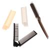 1Pc 2 In 1 Travel Portable  Hair Comb Folding Anti-Static Plastic Comb Hair Brush Compact Pocket Hair Comb