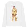 Elvis Presley Unisex Adult Gold Lame Suit Long-Sleeved T-Shirt