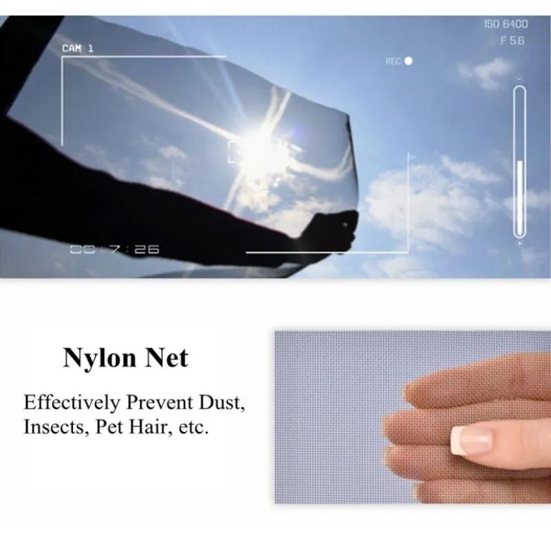 Pet Dog Door Lockable Self-Closing Function Sturdy Screen Door for Dog Cat Easy Safe Freely Enter House