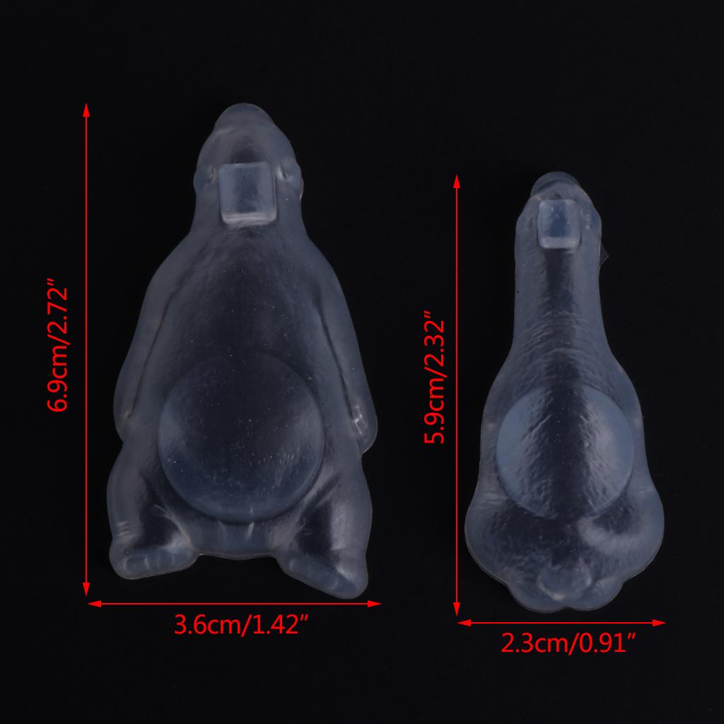 3D Silicone Mold DIY Cartoon Polar Bear Aromatherapy Candle Silicone Mold Gypsum Process Mold Forms for Candles Molds