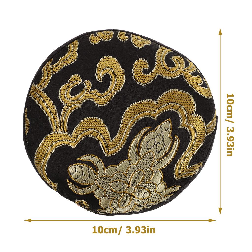 Buddha Sound Bowl Pad Made of Safe Materials Long-Lasting Use Portable Size Perfect Decorative Singing Bowl Pillow for Home Or
