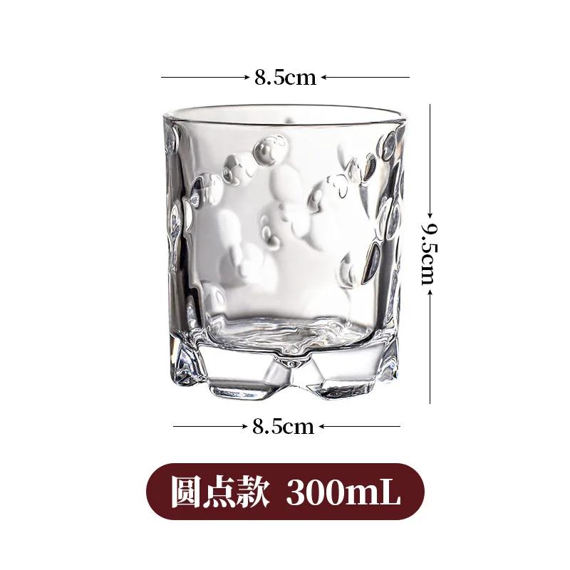 Rotating Whiskey Glass Old Fashioned Glass for Drinking Bourbon,Scotch,Cocktails ,Whisky, Shake Cup Creative Personality Glass