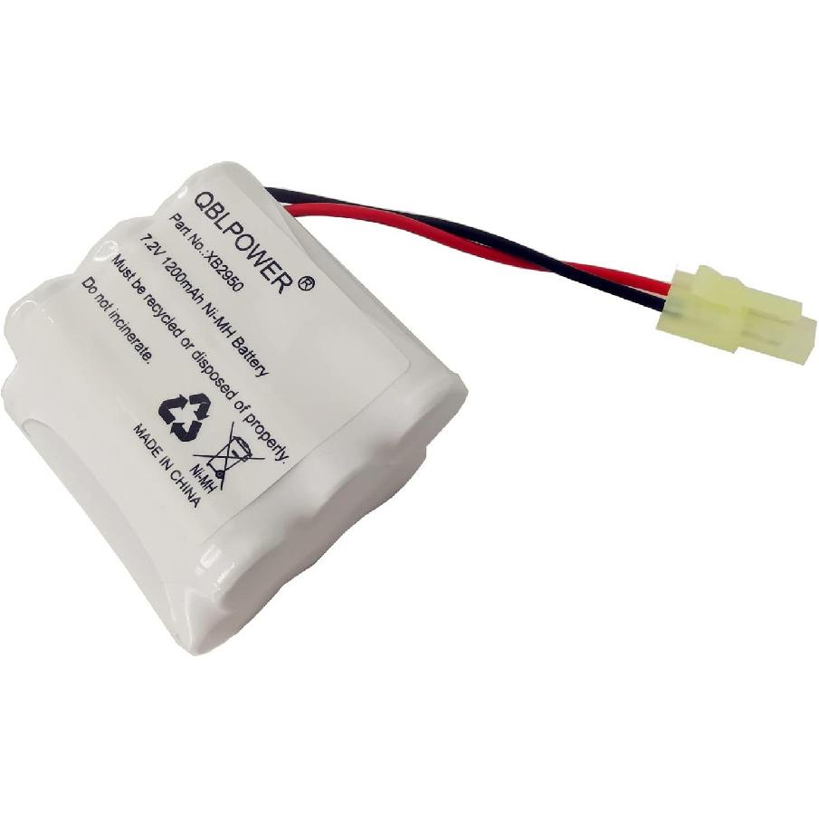 XB2950 Battery Pack 7.2V 1200mAh Ni-Mh Compatible with Euro Pro Shark Vacuum Carpet Sweeper V2950 V2950A V2945Z V2945 (1 Pack)