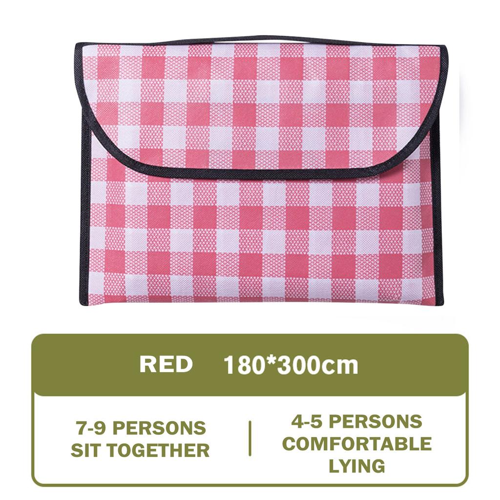 Picnic Blanket Outdoor Sand Beach Mat Pad Rug With Strap